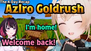 AzIro 4-Day Minecraft Money Grind [Highlights]/ あずいろの4日間まとめ　#ホロ金策サバイバル2【Kazama iroha】[hololive clip]