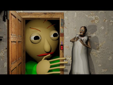 Granny vs Giant Evil Baldi