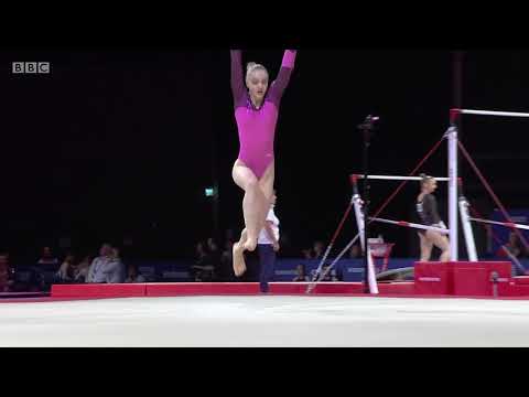 [4Kp50] Valeriya Osipova (UKR) Floor Team Final 2018 Glasgow European Championships
