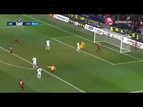 Adam ounas control et but extraordinaire vs Lyon 30-01-2020