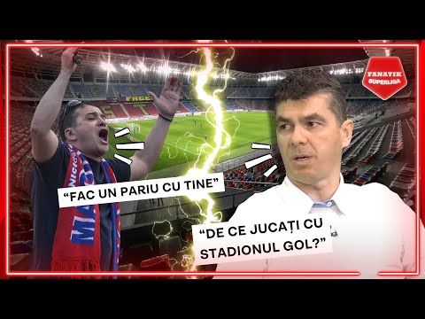 CONTRE IN DIRECT Robert Nita - Jean Pavel pe tema suporterilor putini la meciurile Stelei