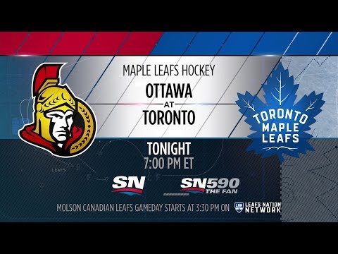 Molson Canadian Leafs Gameday: Ottawa at Toronto - February 10, 2018