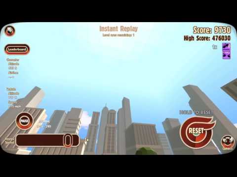 Turbo Dismount replay: 476 030 points on Monorail Incident! #turbodismount