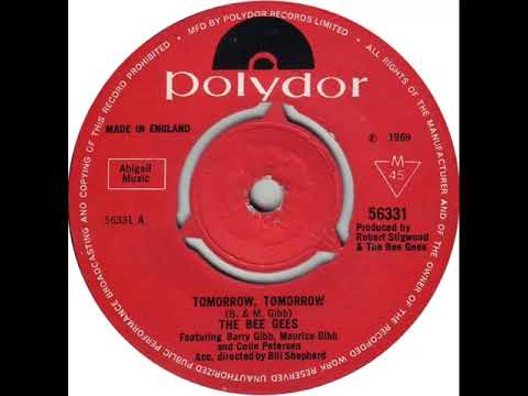 UK New Entry 1969 (115) The Bee Gees - Tomorrow, Tomorrow