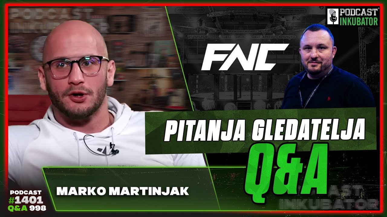 Podcast Inkubator #1401 Q&A 998 - Marko Martinjak