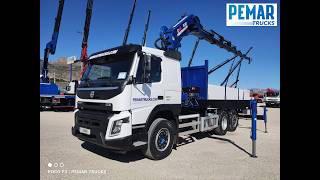 Volvo FMX 420 6X2 GRUA HIAB 322 CAJA FIJA EURO 6 cami&oacute;n caja abierta | Imagen 4 - Autoline