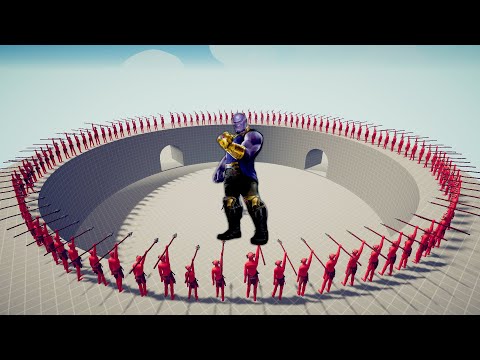 THANOS vs ALL UNITS Tabs - Totally Accurate battle Simulator