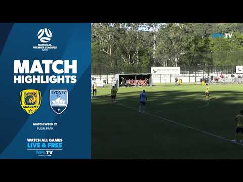 NPL NSW Men's Round 21 Fixture – Central Coast Mariners v Sydney FC