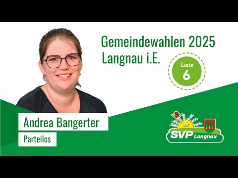 Andrea Bangerter - Kandidatin GGR