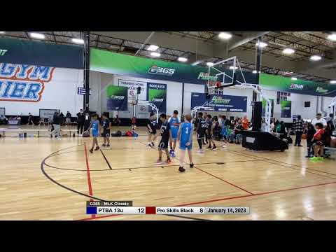 January 14, 2023 - PTBA 13u vs Pro Skills Black