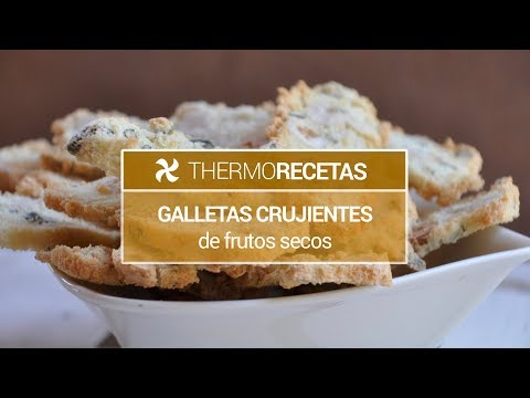 Galletas crujientes de frutos secos