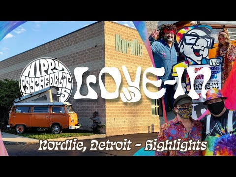 JFTV: #HippyPsychedelicRoses LOVE-IN Highlights - Nordlie, Detroit