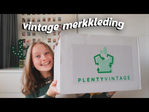 VINTAGE MYSTERY BOX UNBOXING - Plenty Vintage (nederlands)