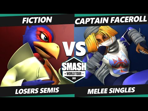SWT NA West RF Losers Semis - Fiction (Falco) Vs. Captain Faceroll (Sheik) SSBM Smash Melee