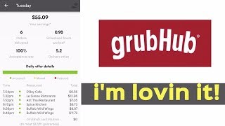 GrubHub LOVE! - Short deliveries Big Bucks!