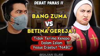 Download lagu DEBAT PANAS‼️BANG ZUMA VS WANITA GEREJA , TIDAK TERIMA KENAPA DALAM ISLAM YESUS DISEBUT 'NABI' mp3