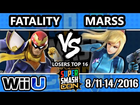 SSC 2016 SSB4 - Marss (Zero Suit Samus) Vs. TA | Fatality (Captain Falcon) - Smash 4 - Smash Wii U