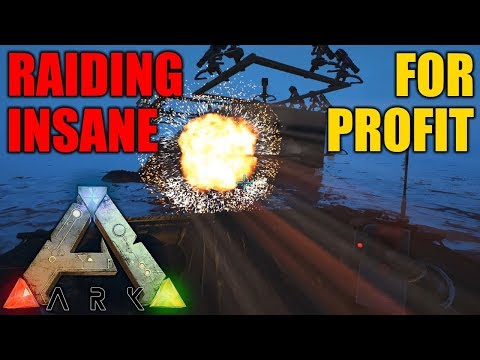 RAIDING FOR INSANE PROFIT! - Tribe Official PVP - Ark Survival Evolved