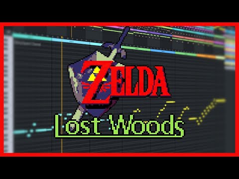 Ocarina of Time - Lost Woods (NES Version)