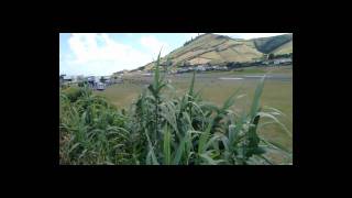 preview picture of video 'Landing and Take-Off , FLW - Flores, Azores - Bombardier Q400, SATA'