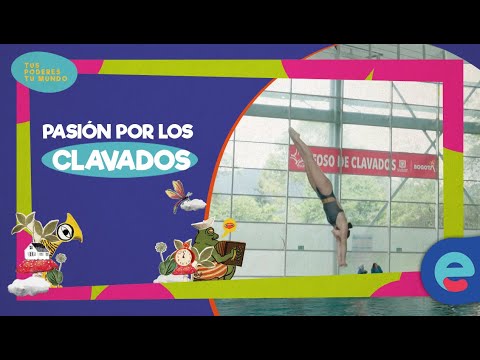 Así se entrena para hacer clavados en Bogotá | Tus poderes, tu mundo