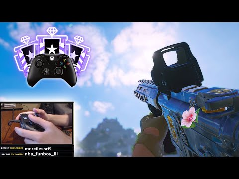 *HANDCAM* On The *BEST* Controller PC Player - Rainbow Six Siege