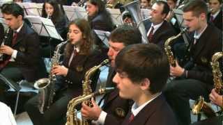 preview picture of video 'Banda Filarmónica de Nagoselo do Douro 2012 - concerto de natal -3'