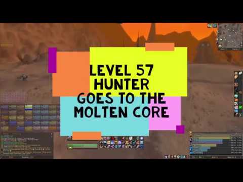 Worst Hunter Oceanic - Tt goes to the Molten Core - Level 57 Hunter - Arugal, Classic WoW