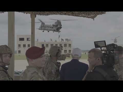 Special Operations Demo for the Commander in Chief Donald J. Trump