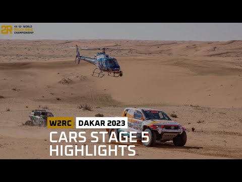 Cars Top moments - Stage 5 - #Dakar2023 - #w2rc