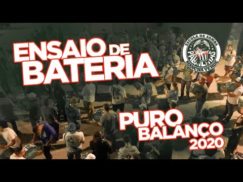 #06 - Ensaio Bateria Puro Balanço 2020 / Mestre Guma - Mancha Verde Carnaval