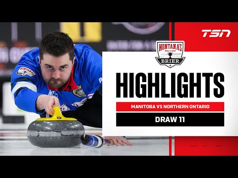 Montana's Brier: Draw 11 - Northern Ontario 6, Manitoba (Carruthers) 8