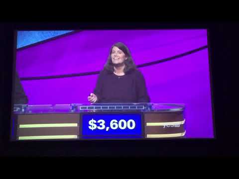 Double Jeopardy, Jamie Tyrrell Day 2 -  2nd Daily Double (10/25/19)