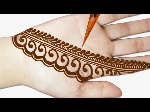 Beautiful And Easy Mehndi Designs For Front Hands Simple Henna