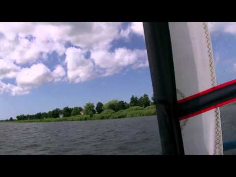 Großes Meer - Windsurfen Luftaufnahmen FLYview.de