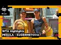 WTA Highlights JESSICA PEGULA V VERONIKA KUDERMETOVA En El MUTUA MADRID OPEN 2023