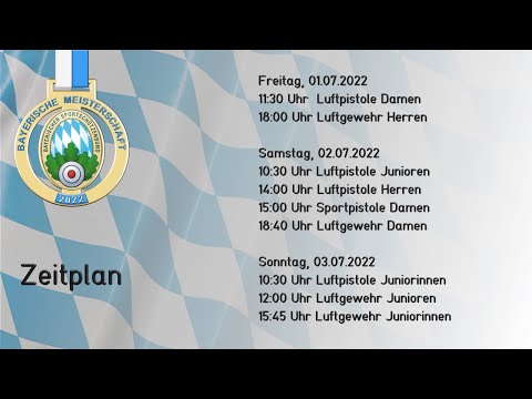 Bayerische Meisterschaften 2022, Olympisches Wochenende, Sonntag 3.7.