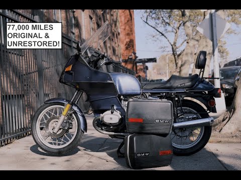 Built for Touring! BMW R80 RT TOURING 77k original miles!