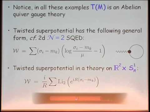 Sergei Gukov - A polynomial, B model, and S duality