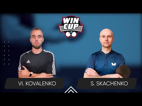 13:00 Viacheslav Kovalenko - Serhii Skachenko West 3 WIN CUP 04.04.2024 | TABLE TENNIS WINCUP