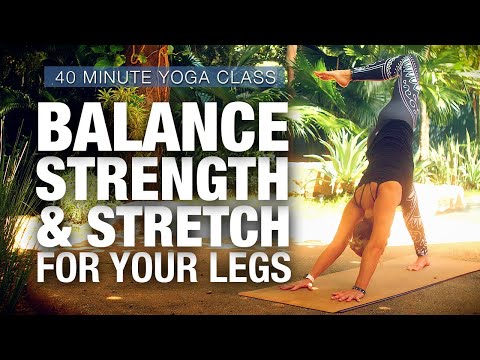 Balance, Strength & Stretch for your Legs - Vinyasa Flow Yoga Class - Five Parks Yoga
