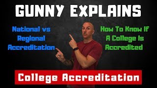 College Accreditation Explained | College Terminology