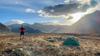 Solo Wild Camping The West Highland Way - Day 3 - the MOUNTAINS are here!