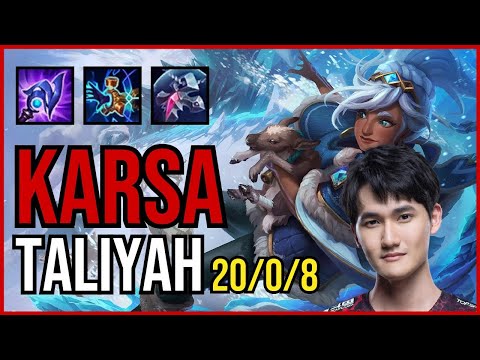 KARSA - TALIYAH vs. GRAVES Jungle | KR MASTER | PATCH 11.2