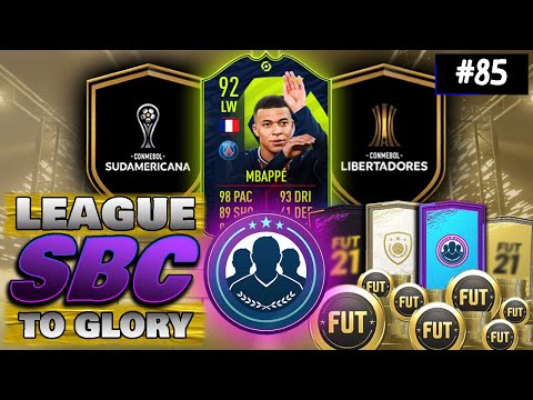 CONMEBOL LIBERTADORES AND SUDAMERICANA SBCs ARE BACK! POTM MBAPPE! LEAGUE SBC METHOD ON FIFA 21!