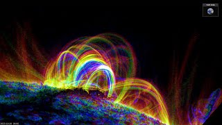 20251021 Solar Lotus goes out (COLORIZED) | Prominence | CME | Flares | AR4246 ( SDO )