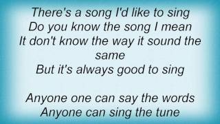Rita Coolidge - A Song I&#39;d Like To Sing Lyrics