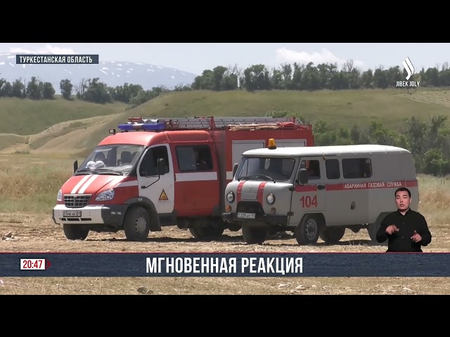 Учения по ликвидации ЧС на газопроводе