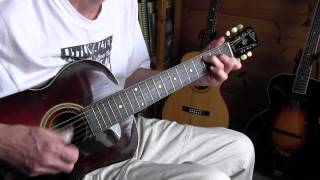 Big Bill Broonzy medley - St Louis Blues/Shuffle Rag on a 1925 Gibson L3