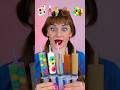 ASMR Emoji Gummy Eyeballs Sauce Bubble Gum Mukbang Shorts